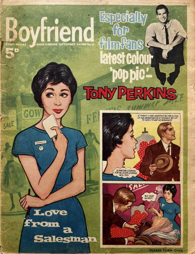 Boyfriend  #63 (3 September 1960)