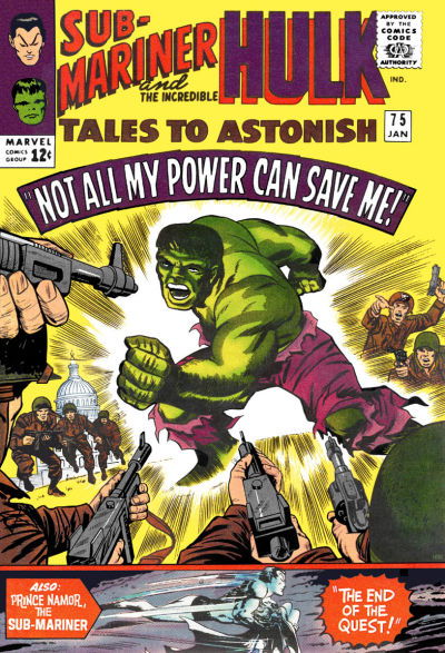 Tales to Astonish (Marvel, 1959 series) #75 (January 1966)