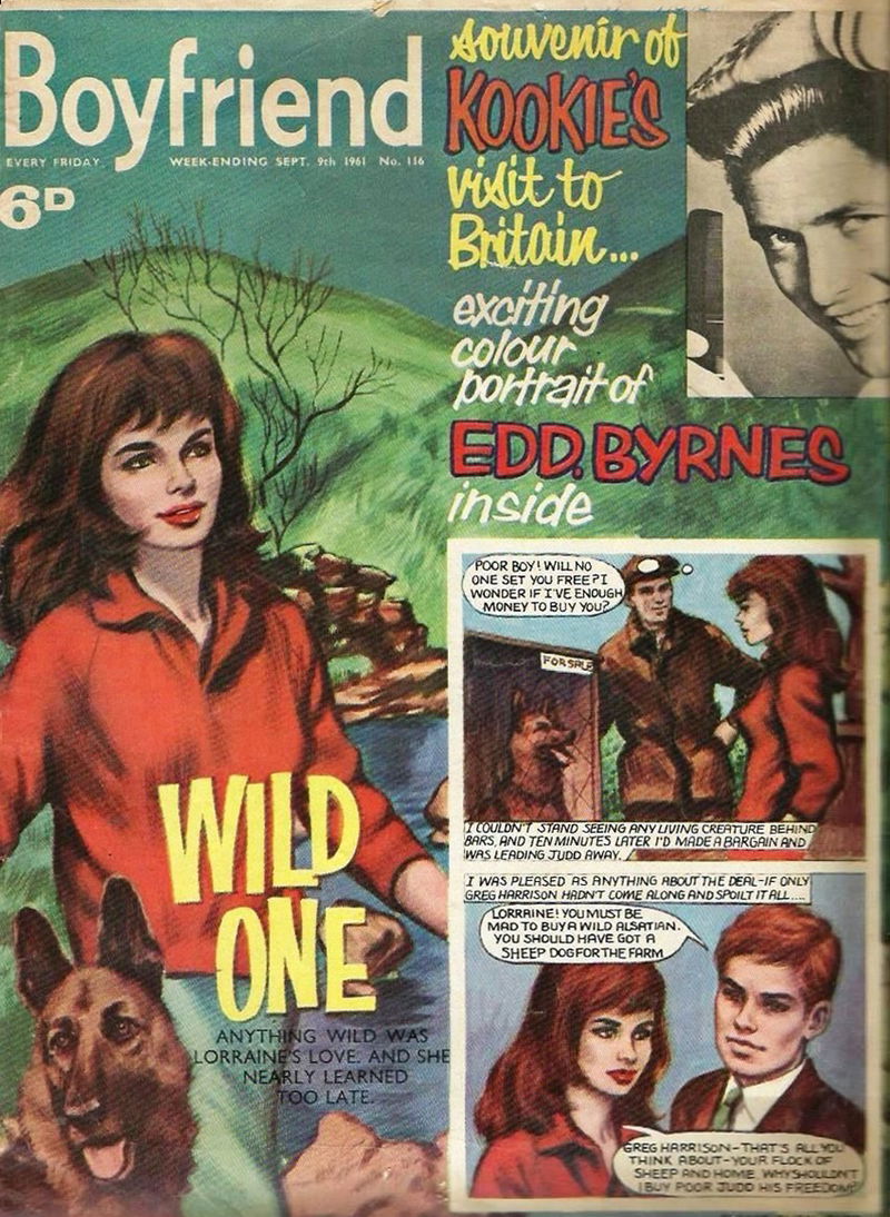 Boyfriend (City Magazines, 1959 series) #116 (9 September 1961)