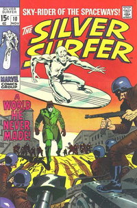 The Silver Surfer (Marvel, 1968 series)  #10 (November 1969)
