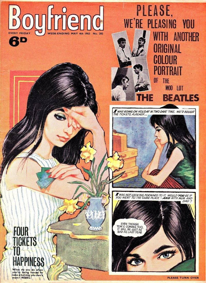 Boyfriend (City Magazines, 1959 series) #202 (4 May 1963)