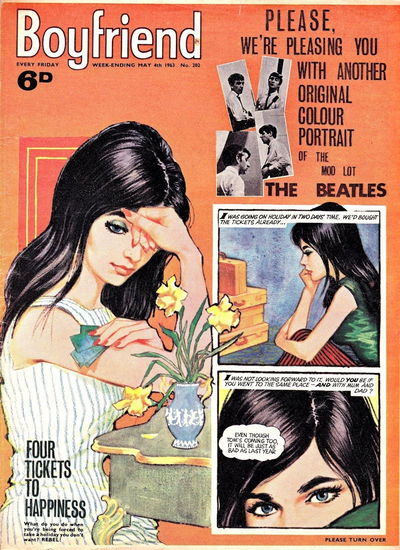 Boyfriend (City Magazines, 1959 series) #202 4 May 1963