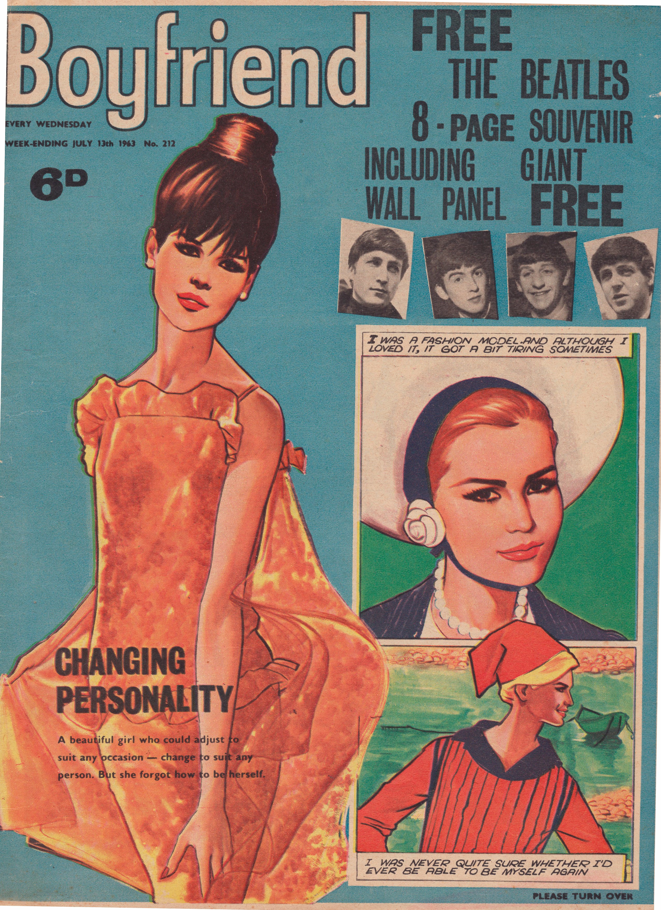 Boyfriend (City Magazines, 1959 series) #212 ([July 1963?])