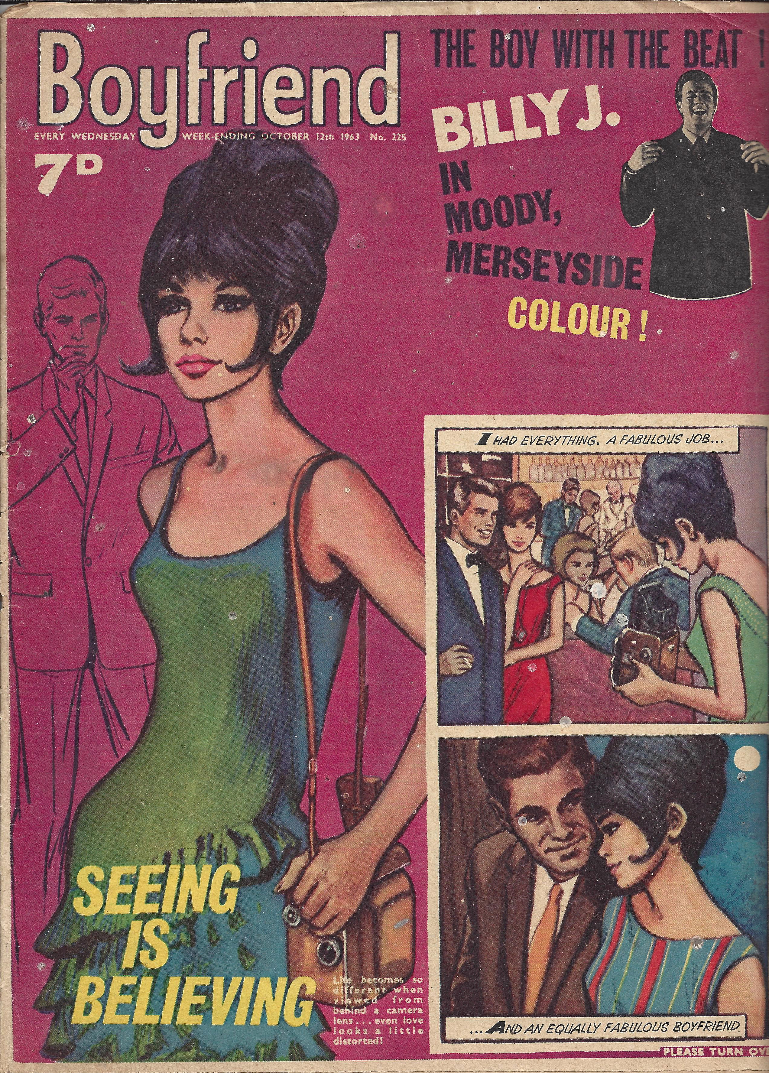 Boyfriend (City Magazines, 1959 series) #225 (12 October 1963)