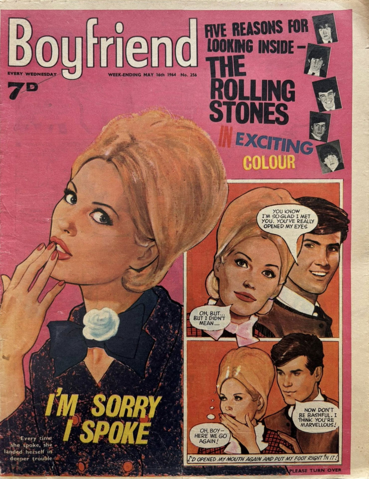 Boyfriend (City Magazines, 1959 series) #256 ([May 1964?])