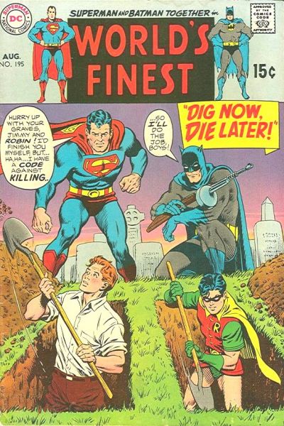 World's Finest Comics (DC, 1941 series) #195 (August 1970)