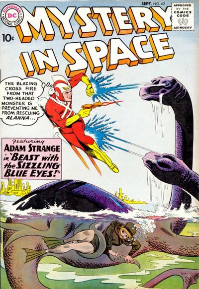 Mystery in Space (DC, 1951 series) #62 (September 1960)
