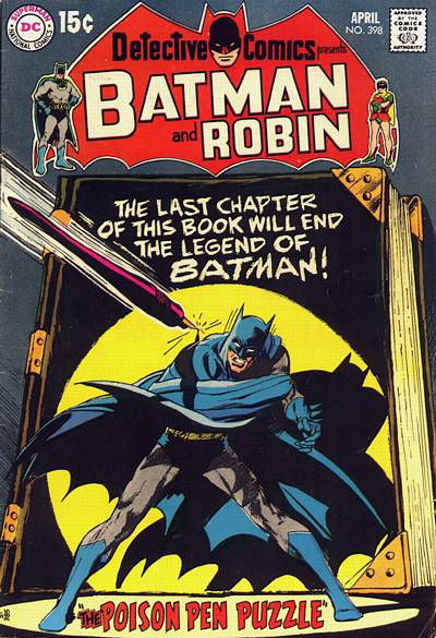 Detective Comics (DC, 1937 series) #398 April 1970