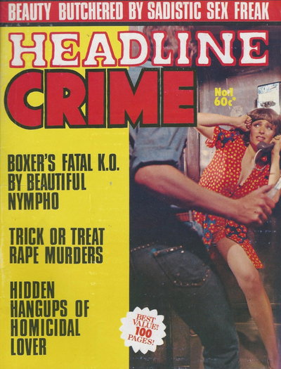Headline Crime  #1 ([December 1976?])