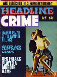 Headline Crime (Gredown, 1980? series) #5