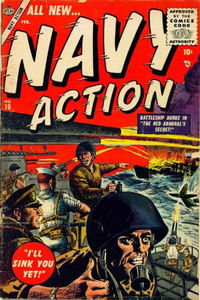 Navy Action (Atlas [Marvel], 1954 series) #10 (February 1956)