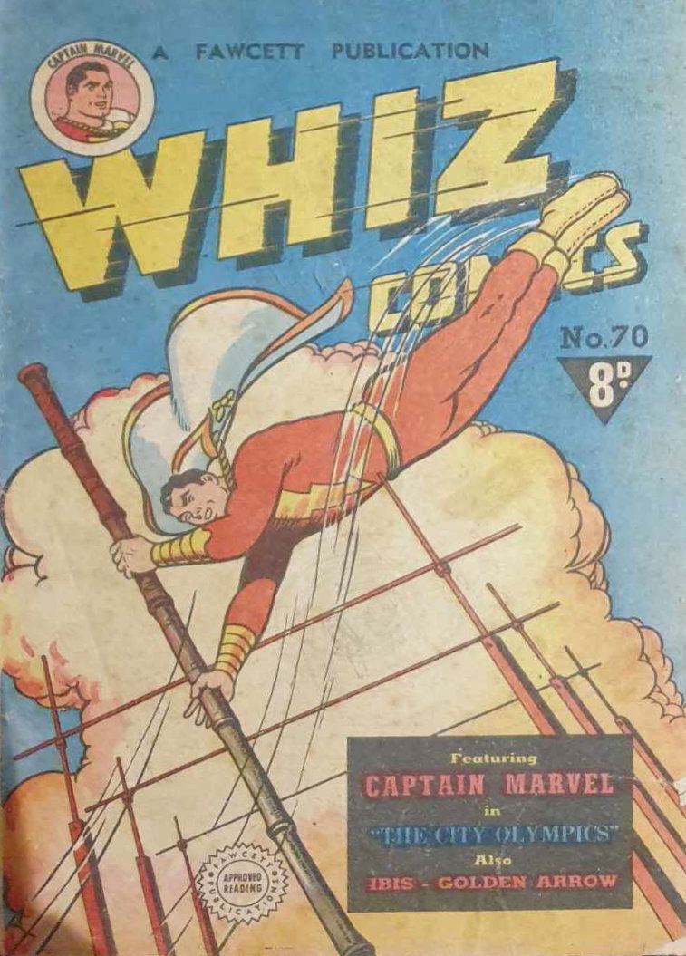 Whiz Comics (Cleland, 1949 series) #70 ([November 1952?])