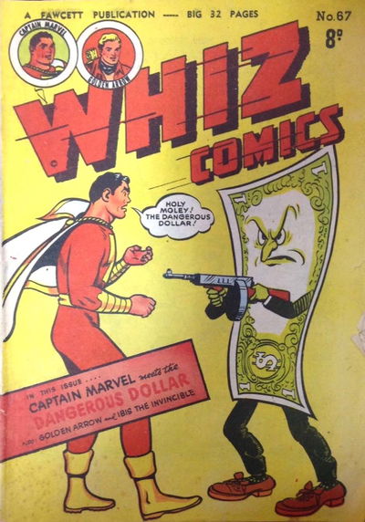 Whiz Comics (Cleland, 1949 series) #67 [August 1952?]