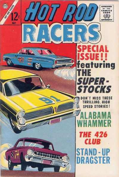 Hot Rod Racers (Charlton, 1964 series) #3 May 1965