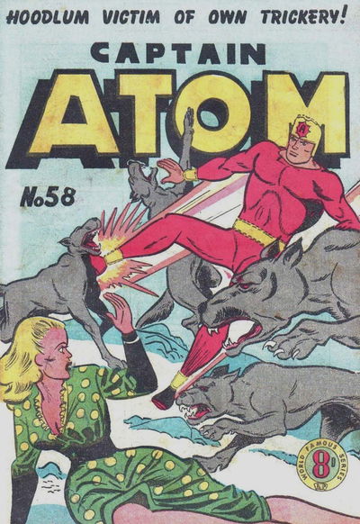 Captain Atom (Atlas, 1948 series) #58 [December 1952?]