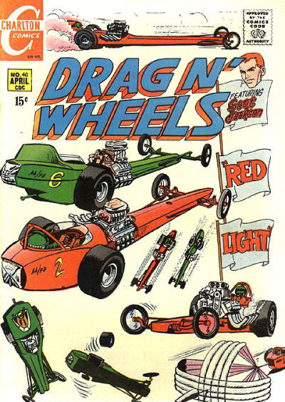 Drag n' Wheels (Charlton, 1968 series) #40 (April 1970)