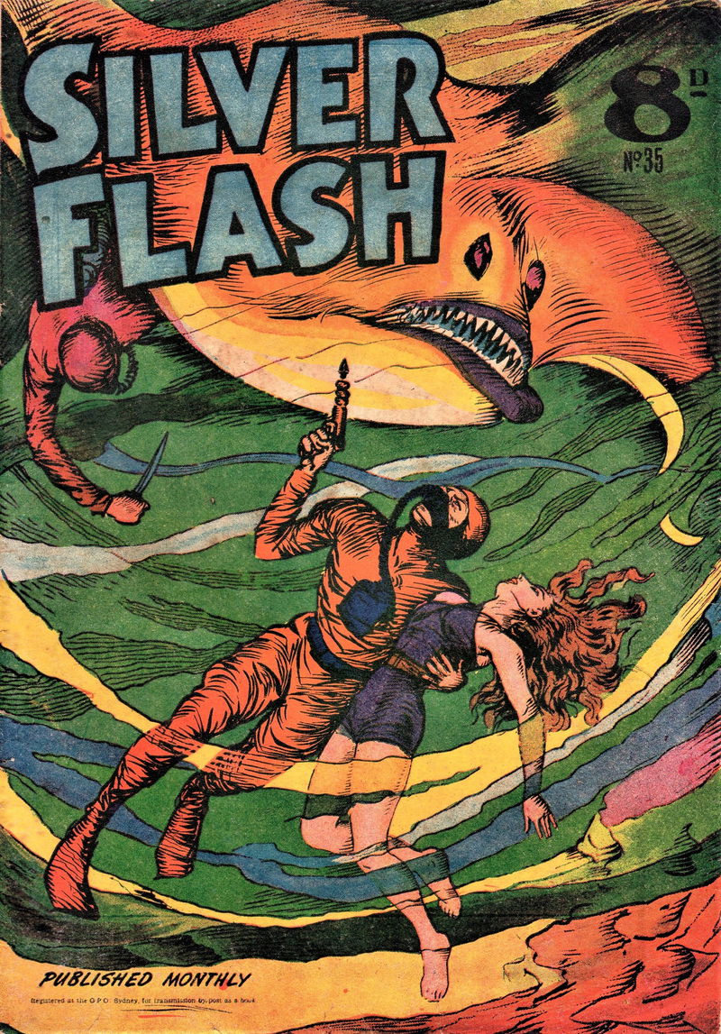 Silver Flash (Invincible, 1951 series) #35 ([June 1953?])