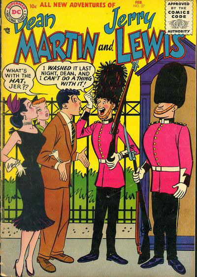 The Adventures of Dean Martin & Jerry Lewis (DC, 1952 series) #27 February 1956