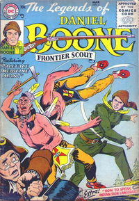 The Legends of Daniel Boone (DC, 1955 series) #4 (March 1956)