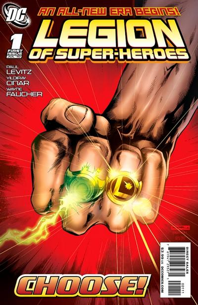 Legion of Super-Heroes (DC, 2010 series) #1 (July 2010)