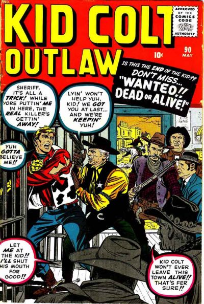 Kid Colt Outlaw  #90 (May 1960)