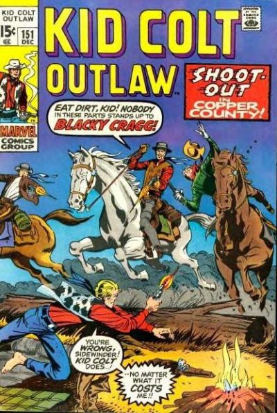 Kid Colt Outlaw  #151 (December 1970)
