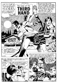 Super Giant Album (KG Murray, 1976 series) #25 — File #113 The Case of the Third Hand (page 1)