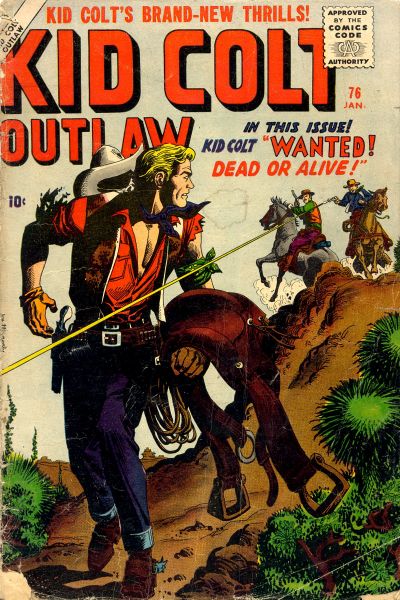 Kid Colt Outlaw  #76 (January 1958)