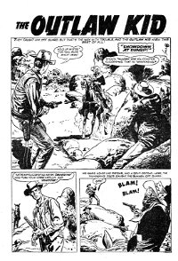 Killer Western Library (Yaffa/Page, 1974 series) #4 — Showdown at Sunup! (page 1)