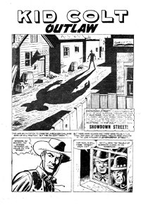 Killer Western Library (Yaffa/Page, 1974 series) #4 — Showdown Street! (page 1)