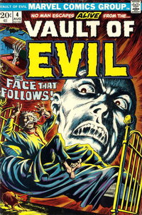 Vault of Evil (Marvel, 1973 series)  #4 (August 1973) — The Face that Follows!