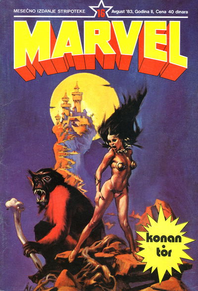 Marvel Strip (Marketprint, 1982? series) #16 (August 1983)