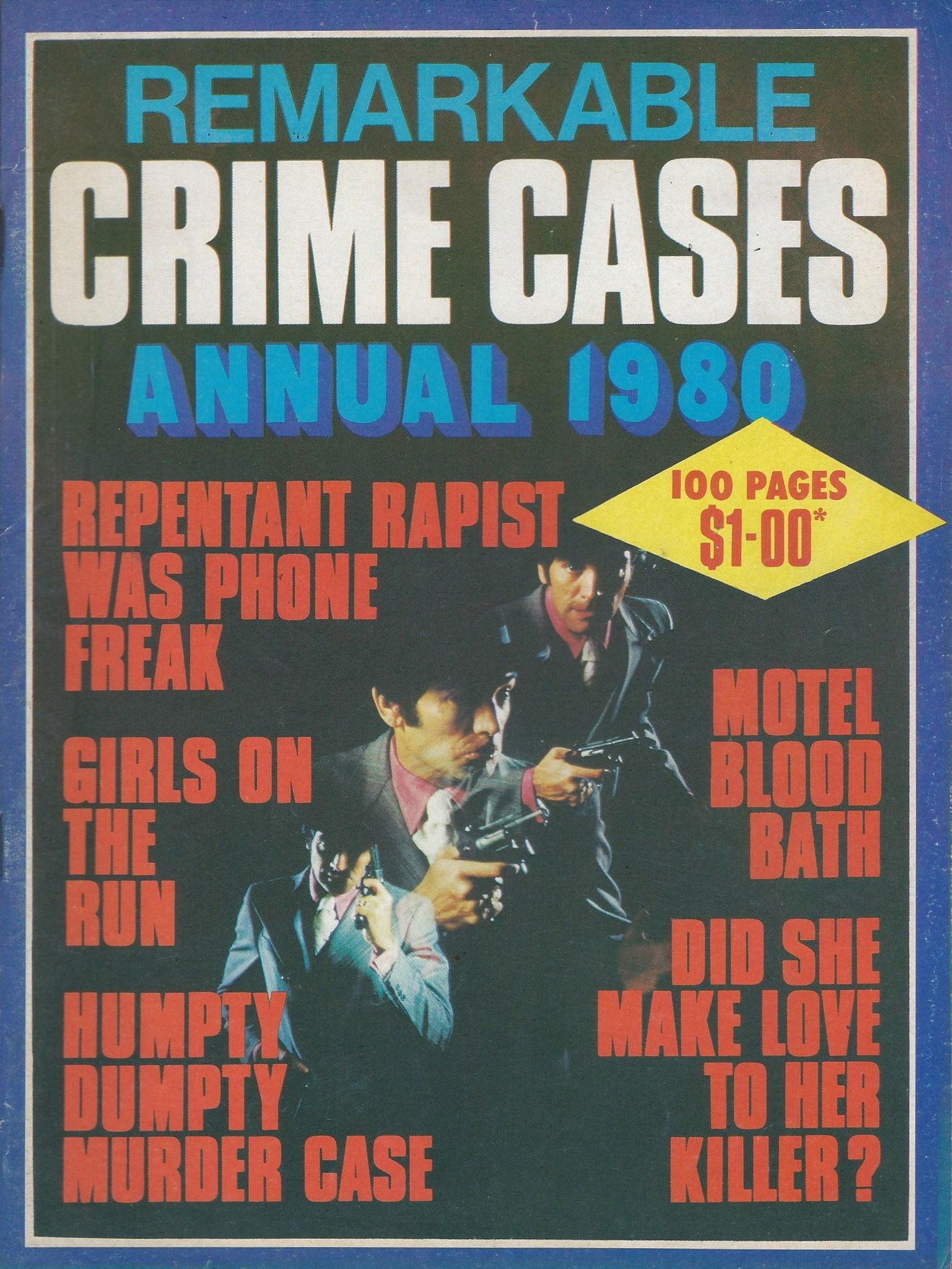 Remarkable Crime Cases (Gredown, 1975? series) v1#15 — Annual 1980 ([December 1979?])