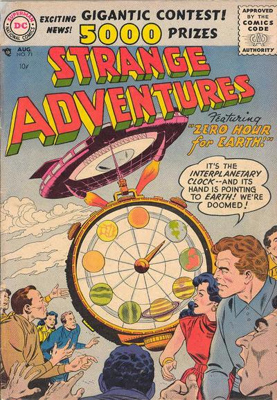 Strange Adventures  #71 (August 1956)