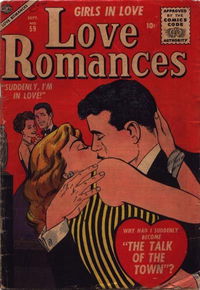 Love Romances (Marvel, 1949 series) #59 September 1956