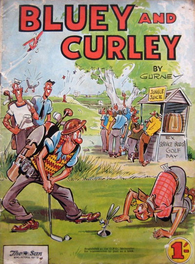Bluey and Curley Annual [Sun News-Pictorial] [nn] (1954)