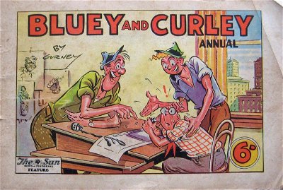 Bluey and Curley Annual [Sun News-Pictorial] (Sun, ? series)  (October 1948)