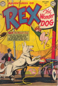 The Adventures of Rex the Wonder Dog (DC, 1952 series) #3 (May-June 1952)