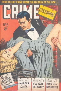 Crime Casebook (Transport, 1953? series) #5 [1953?]