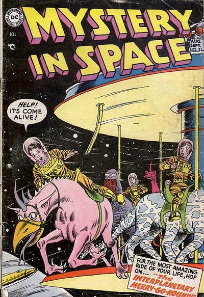 Mystery in Space (DC, 1951 series) #21 (August-September 1954)
