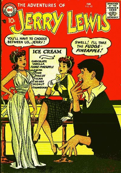 The Adventures of Jerry Lewis  #43 (February 1958)
