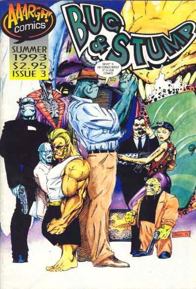 Bug & Stump (Aaargh!, 1993 series) #3 (Summer 1993)