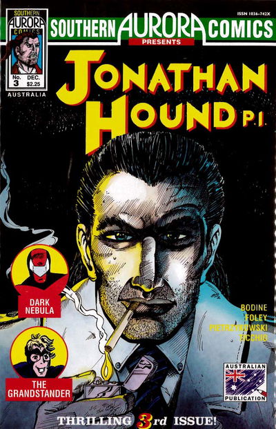 Southern Aurora Comics (Southern Aurora, 1990 series) v1#3 — Southern Aurora Comics Presents Jonathan Hound P.I. (November 1991)