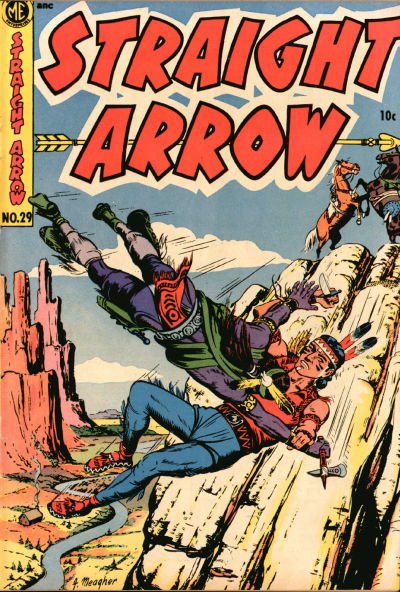 Straight Arrow (Magazine Enterprises, 1950 series) #29 (March-April 1953)