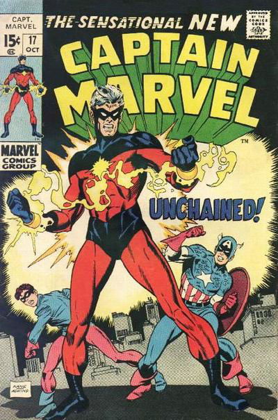 Captain Marvel (Marvel, 1968 series) #17 (October 1969)