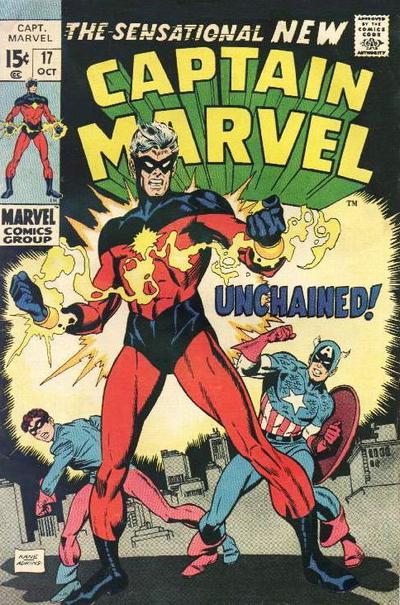 Captain Marvel (Marvel, 1968 series) #17 (October 1969)