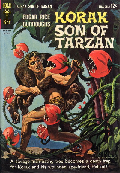 Edgar Rice Burroughs Korak, Son of Tarzan  #5 (October 1964)