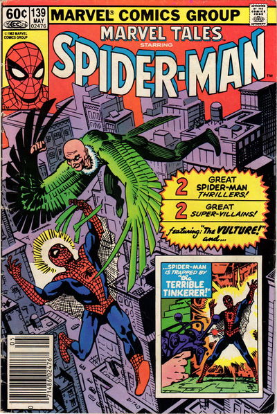 Marvel Tales (Marvel, 1966 series) #139 May 1982