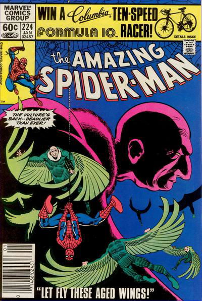 The Amazing Spider-Man (Marvel, 1963 series) #224 January 1982