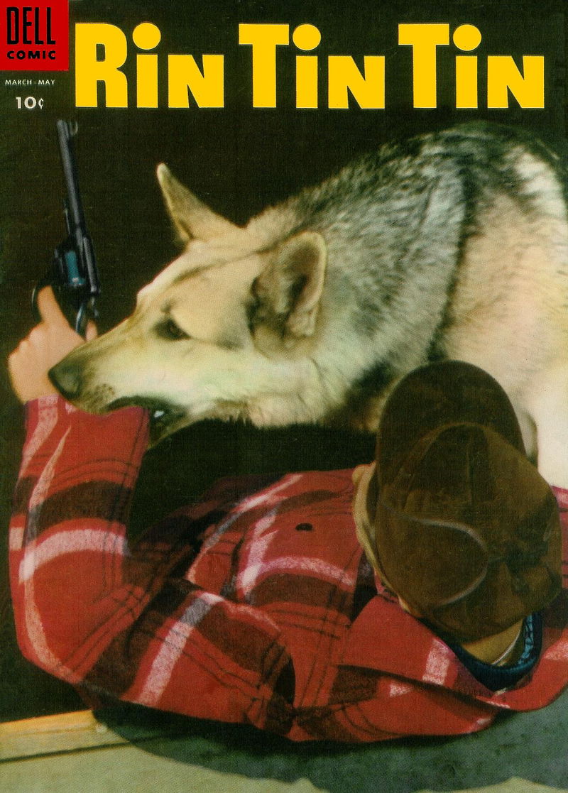 Rin Tin Tin (Dell, 1954 series) #8 (March-May 1955)